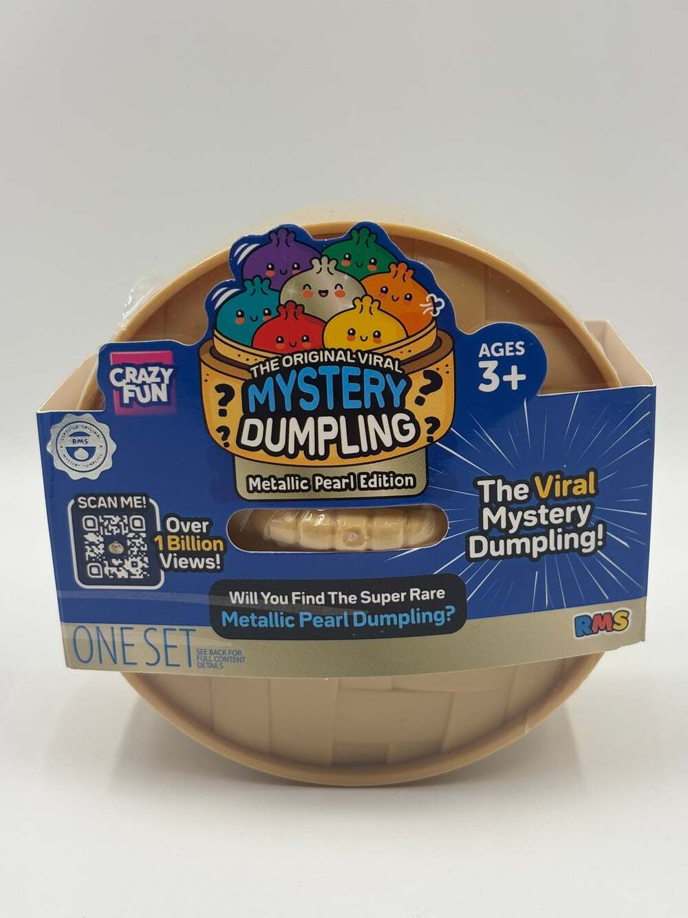 Mystery Dumpling Metallic Pearl Edition Squishy Blind Surprise Toy RMS NEW